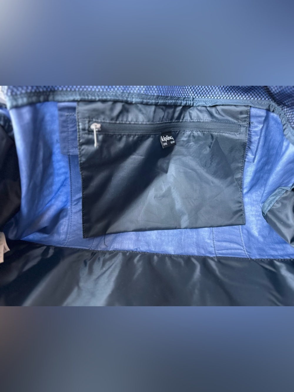 kipling argus blue lover duffle bag - Picture 9 of 15